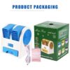 Version 1.0.0 Mini Cooler USB Cooling Fan Water Cooling Air Conditioning