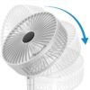 Rechargeable Telescopic Fan | Adjustable Portable Desktop Fan