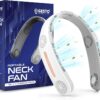 Portable Bladeless Neck Fan – Rechargeable USB Hands-Free Fan | Headphone Design Personal Cooling Fan