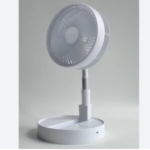 Rechargeable Telescopic Fan | Adjustable Portable Desktop Fan