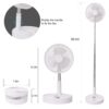 Rechargeable Telescopic Fan | Adjustable Portable Desktop Fan